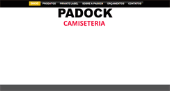 Desktop Screenshot of padock.com.br